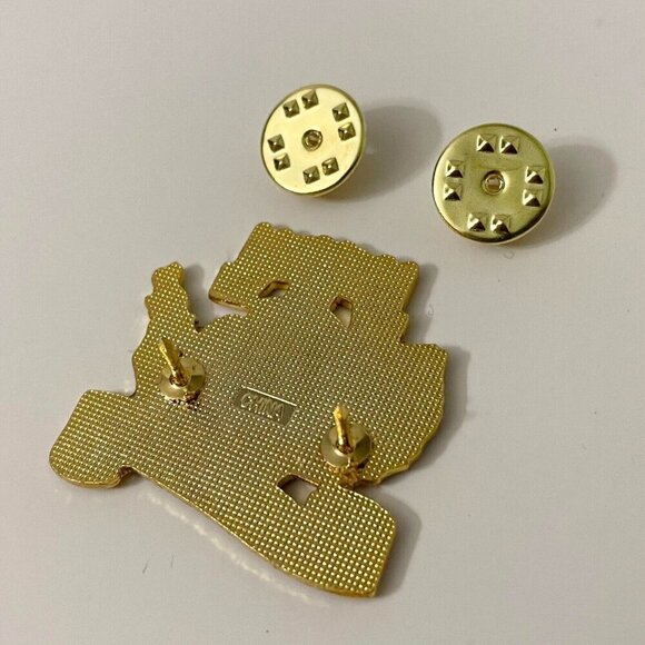 Lets Roll Liberty Bell Pin Pinback - Picture 5 of 7